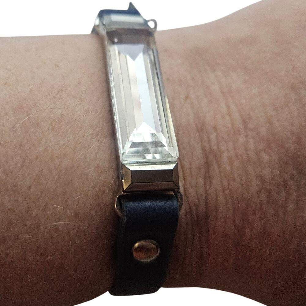Navy Wrap Bracelet Adjustable